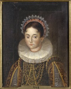 Portrait of Princess Elizabeth of Sweden, Duchess of Mecklenburg by Unknown artist