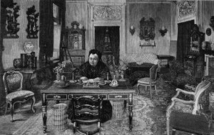 Queen Victoria at Villa Palmieri in Florence in 1893 by Unknown artist