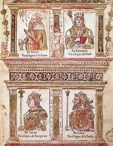 Representation of the Page of the Kings by Unknown artist