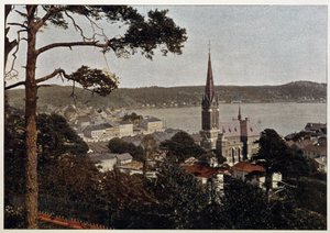 Rio de Janeiro, View of the Morne de Gloria, Late 19th Century by Unknown artist