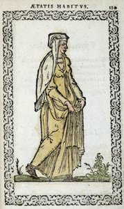 Roman Woman - in "Habits et effigies" by Jean Slupérino