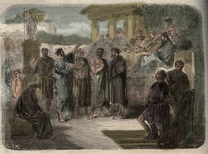 Saint Paul Preaching in Athens - The Prediction of Saint Paul in Athens - Paul