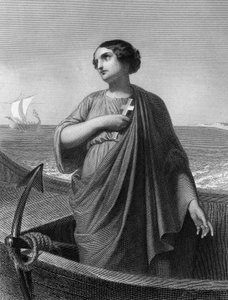 Saint Paule, Roman patrician (347 to 404) in 