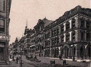 San Francisco, United States: view of Pine Street in 