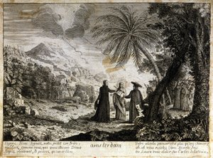 Satirical vignette against Jansenism by Unknown artist