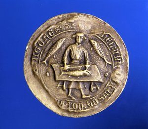 Seal of the Flanders Corporation. 15th century. Paris. National Archive by Unknown artist
