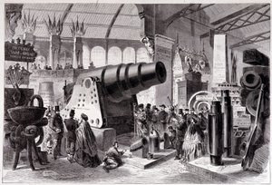 Section of Prussian Metallurgy (Canon) in the Gallery of Machines by Unknown artist