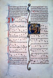 Sheet Music: Page from a Recueil de Poesie Lyrique by Unknown artist