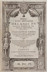 Sheet music of Psalmi Poenitentiales by Roland de Lassus by Unknown artist