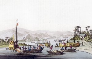 Ships from Cochinchine. Bibliotheque des arts décoratifs de Paris in “Le costume ancien et moderne”