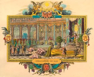 Siam Ambassadors at the Court of King Louis XIV in 1686 by Unknown artist
