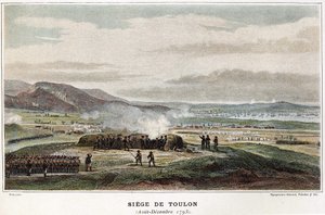 Siege of Toulon August-December 1793 - in “The naval battles of Napoleon” by Unknown artist