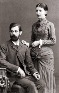 Sigmund Freud and His Wife Martha Bernays in June 1885 by Unknown artist