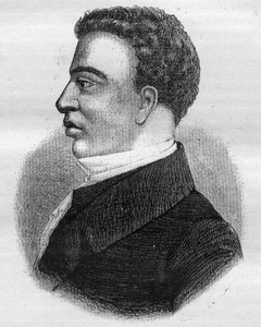 Simon Deutz (1802-1844) or Hyacinthe de Gonzague or Sylvain Delatour - the man who handed over the Duchess of Berry to the authorities of the July monarchy in 1832 by Unknown artist