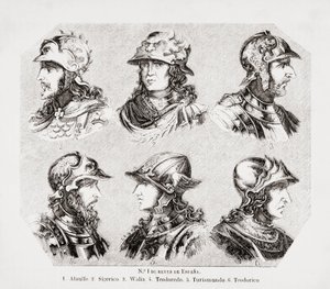 Six Visigoth Kings of Spain
