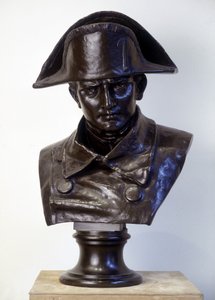 Statue of Napoleon I in bronze, 19th century by Unknown artist
