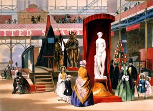 Statue of the Greek slave at the World Exhibition in London by Unknown artist