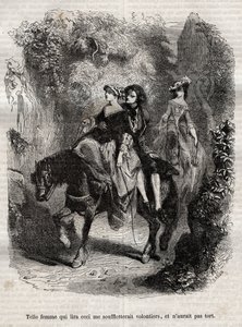 Such a woman who read this would gladly blow me, and would not be wrong - Illustration for the 