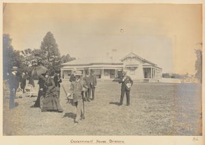The Duchess of York in the Grounds of Government House, Brisbane, 1901 by Unknown Artist