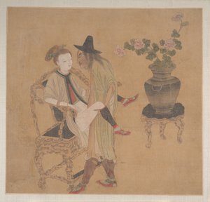 Tartar Officer with Blonde Lady