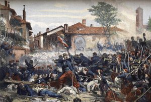 The Battle of Magenta on June 4 by Unknown artist