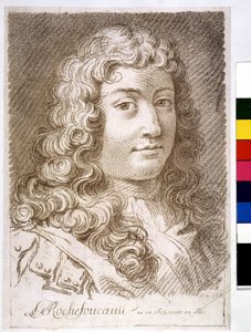 The Duke of La Rochefoucauld - Print by Unknown artist