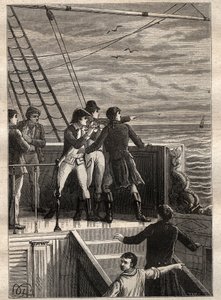 The Expedition to the Southern Lands by Nicolas Baudin: sailors off New Holland report a veil on the horizon by Unknown artist
