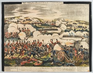 The Great Battle of Salamanca by Unknown artist