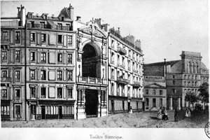 The Historical Theatre in the 19th Century - Engraving, Carnavalet by Unknown artist