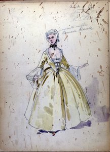 The Lady of Spades: Opera composed in 1890 by Piotr or Petr Ilyich Tchaikovsky (or Tchaikowsky) by Unknown artist