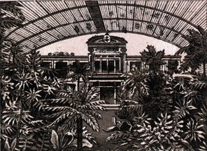 The Palm Garden in Frankfurt, Germany in 