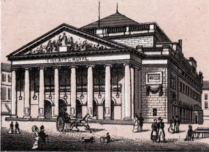 The Royal Theatre in Brussels in Belgium in 
