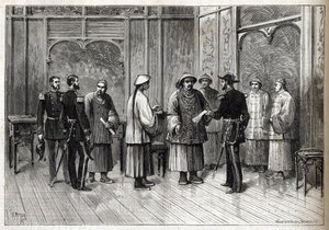 The Tientsin Accord or Li-Fournier Convention by Unknown artist