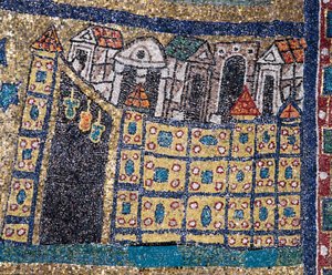 The Vision of Celestial Jerusalem: Detail of Jerusalem in Fortified Citadel