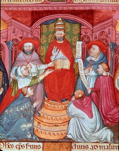 The Antipope Clement VII (Robert de Geneve) Proclaiming His Laws by Unknown artist