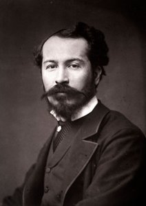 The Artist Edmond-Louis Dupain Portrayed on the Occasion of the Salon of Paris by Unknown