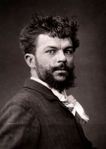 The Artist Georges Haquette Portrayed on the Occasion of the Salon of Paris by Unknown
