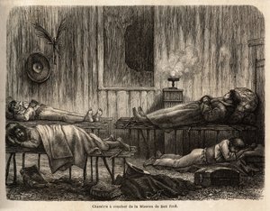 The Bedroom of the Christian Mission of San Jose (Peru) by Unknown artist