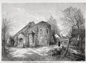 The church of Saint Pierre de Montmartre - in 