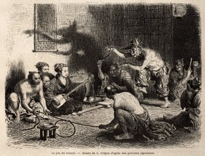 The game of the fox, a game involving singing and hand beats, where the loser drinks a cup of alcohol