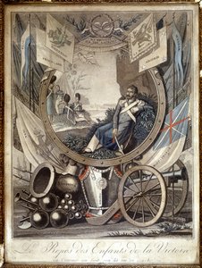 The Rest of the Children of Victory: Allegory about the Soldiers of the Napoleonic War, 19th century by Unknown artist