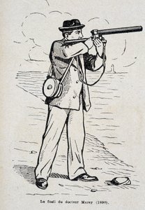 The rifle of Dr. Etienne Jules Marey (1890) by Unknown artist