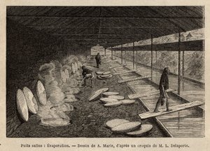 The Salt Wells of Ho-Boung by Unknown artist