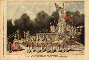 The triumph tank of the republic by Unknown artist