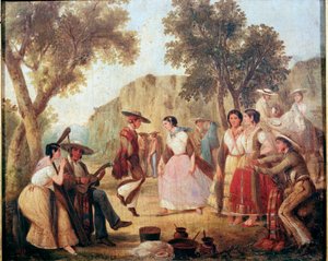 Traditional Mexican Dance by Unknown artist