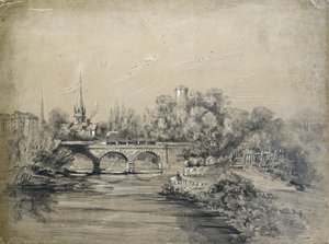 Train Crossing Bridge