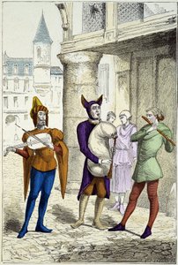Travelling musicians in the 15th century - in 