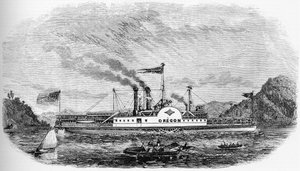USA History: Steamboat - Oregon