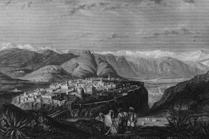 View of Constantine in the 19th century, in “L