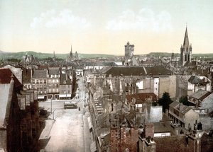 View of Dijon. Photochrome ca. 1890
